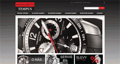 Desktop Screenshot of hodinarstvitempus.cz